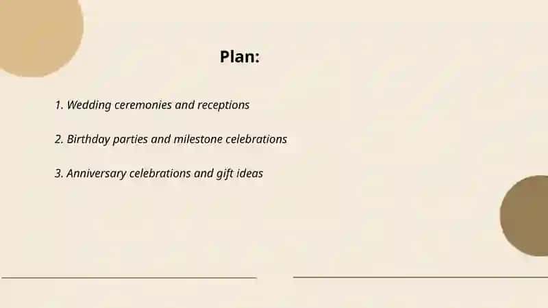 Wedding ceremonies and receptions 2