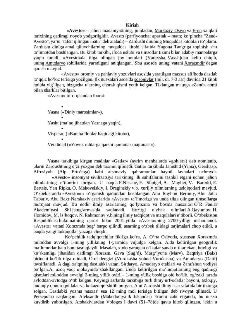 Avesto 2
