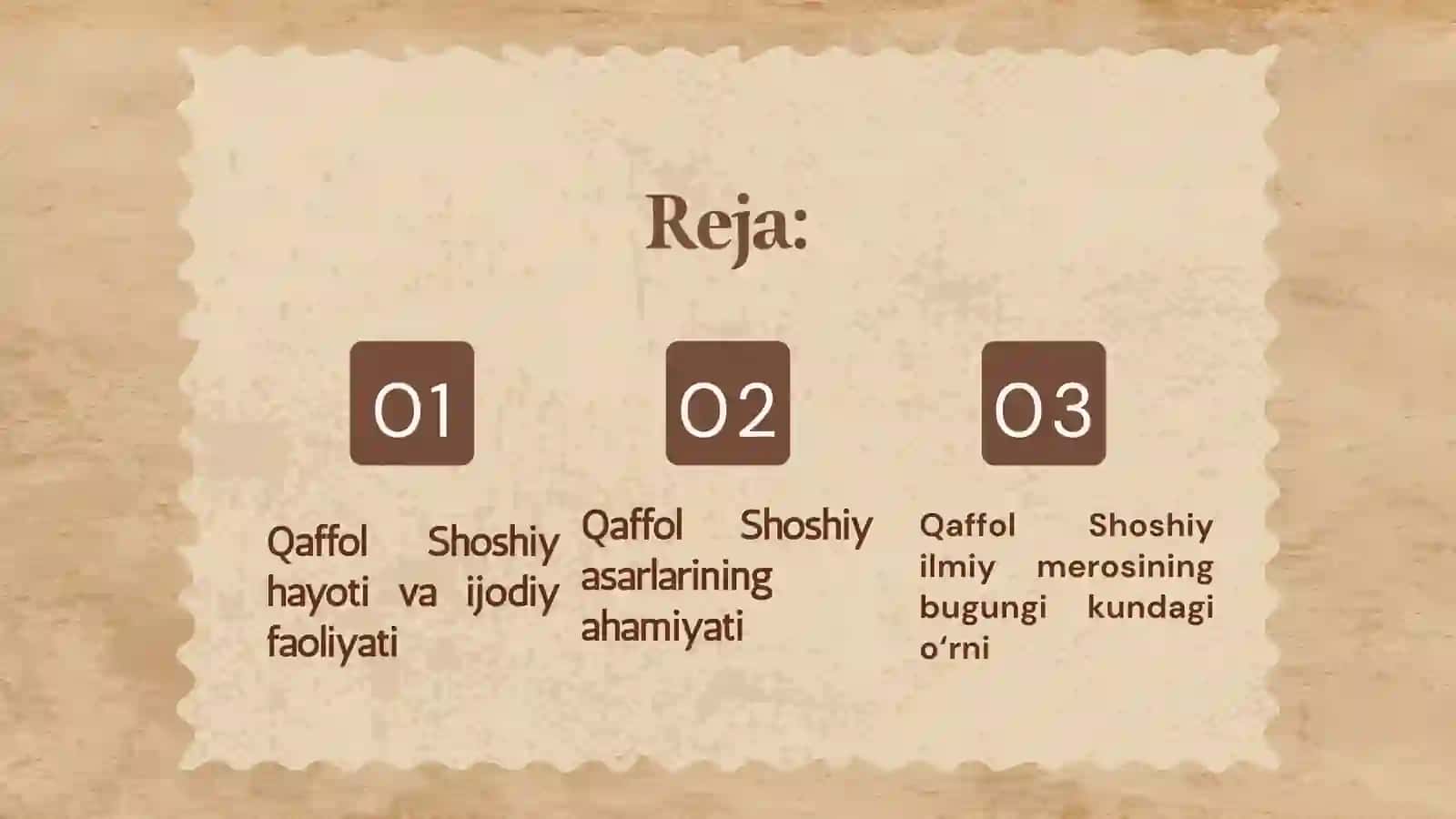 Qaffol Shoshiy ilmiy merosi va uning ahamiyati 2