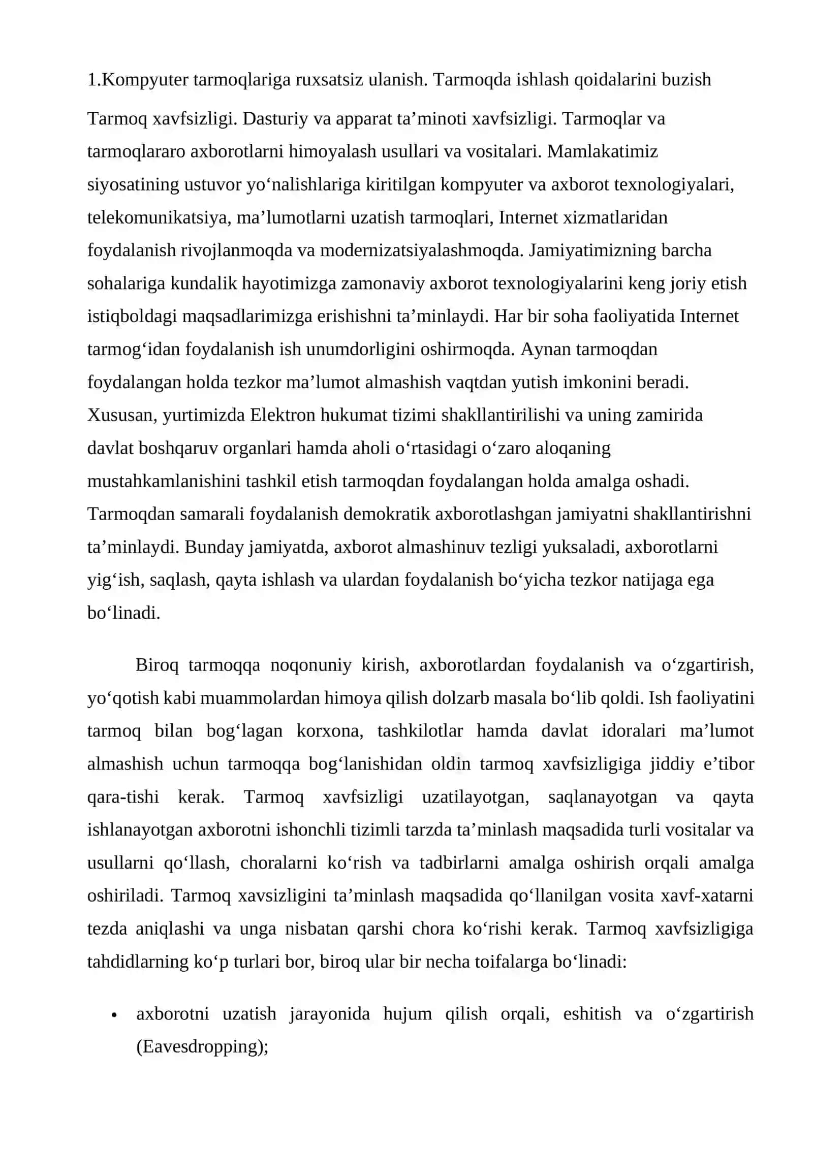Kompyuter tarmoqlari 2