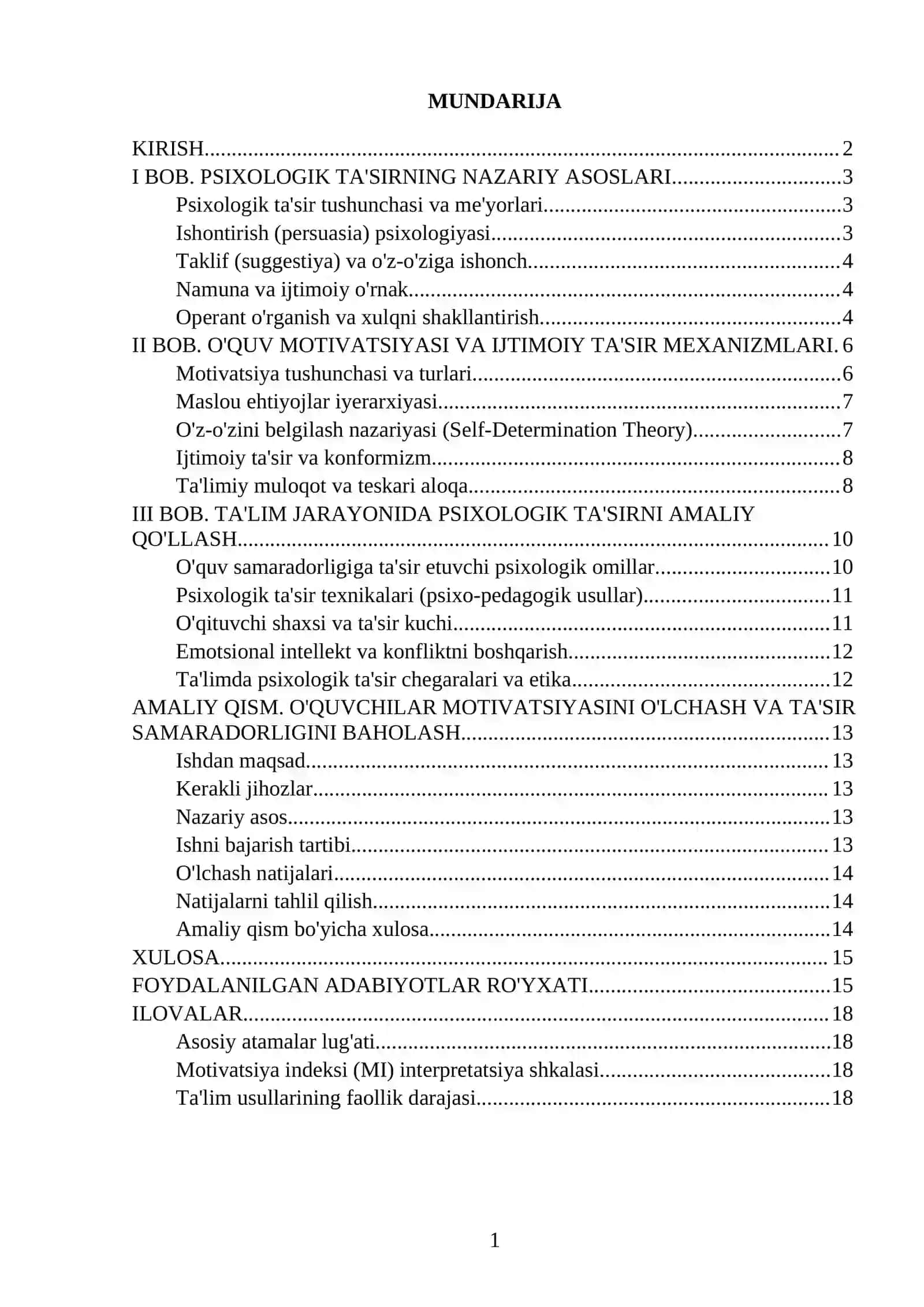 Ta'lim oluvchilarga psixologik ta'sir ko'rsatish yo'llari 2