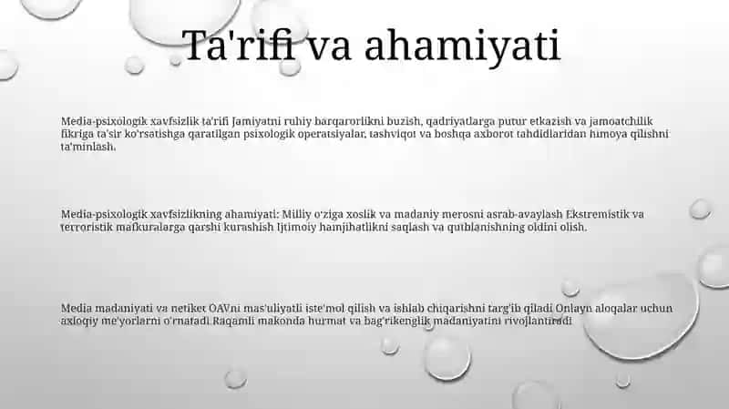 Media Makonidagi Axborotli-Psixologik Xavfsizlik 2