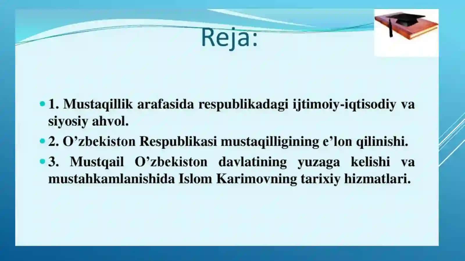Mustaqillikning e’lon qilinishi 2