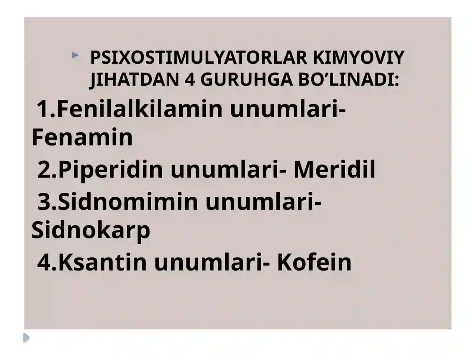 NOOTROP VOSITALAR ANALEPTIKLAR 2