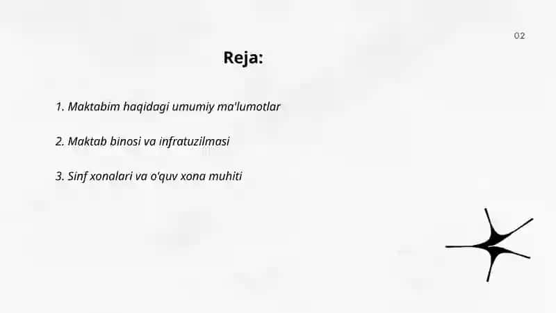 Maktabim haqidagi umumiy ma'lumotlar 2