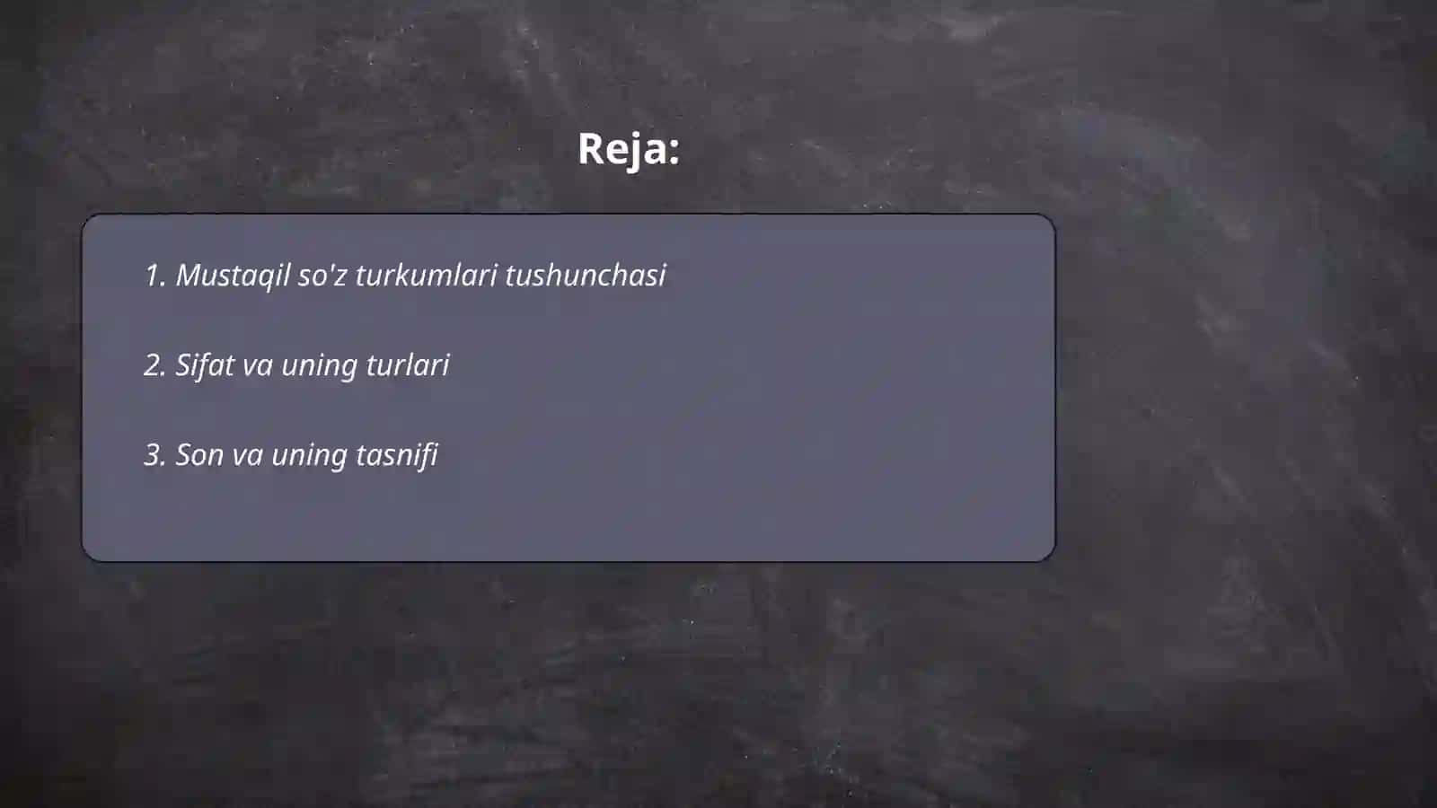 Orfografik bilimlar 2