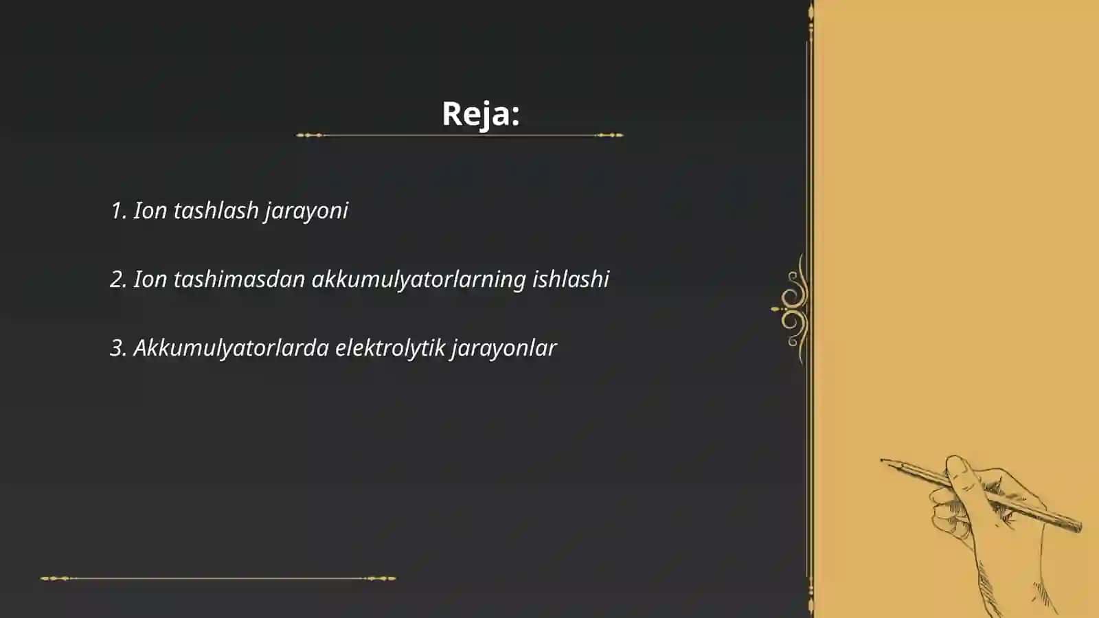 Ion tashib va ion tashimasdan ishlaydigan akumulyatorlar va ularning ishlash prensiplari 2