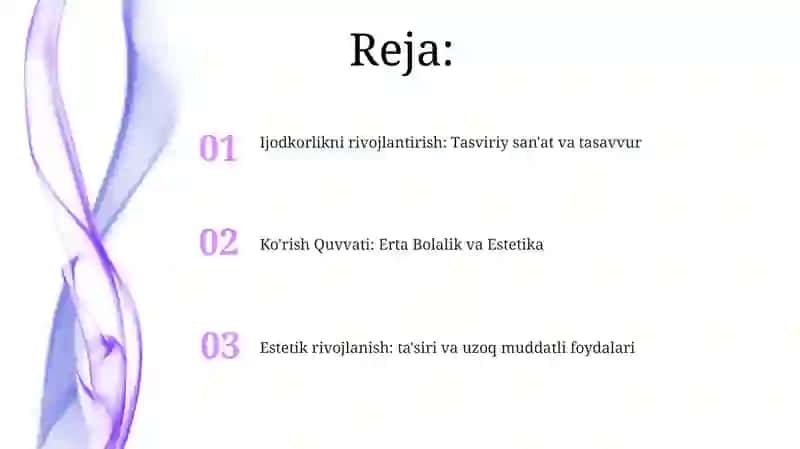 Tasviriy san'atning estetik rivojlanishi va foydasi 2