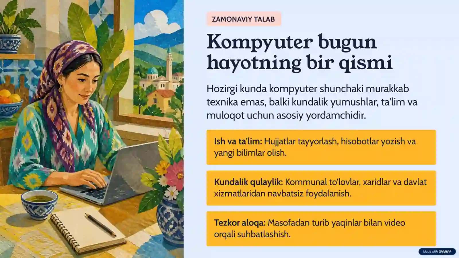 Kompyuter savodxonligi 2
