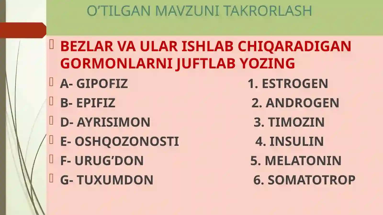 SISTEMASINING TUZILISHI, FUNKSIYASI VA AHAMIYATI 2