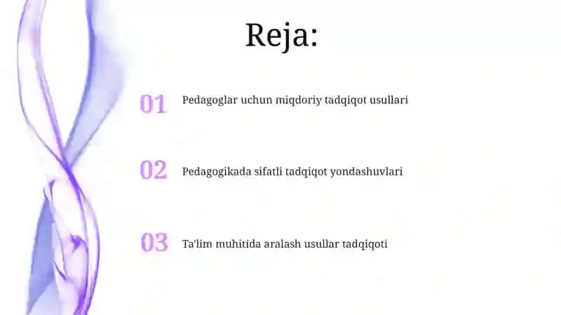 Pedagogika fanning ilmiy-tadqiqot metodlari 2