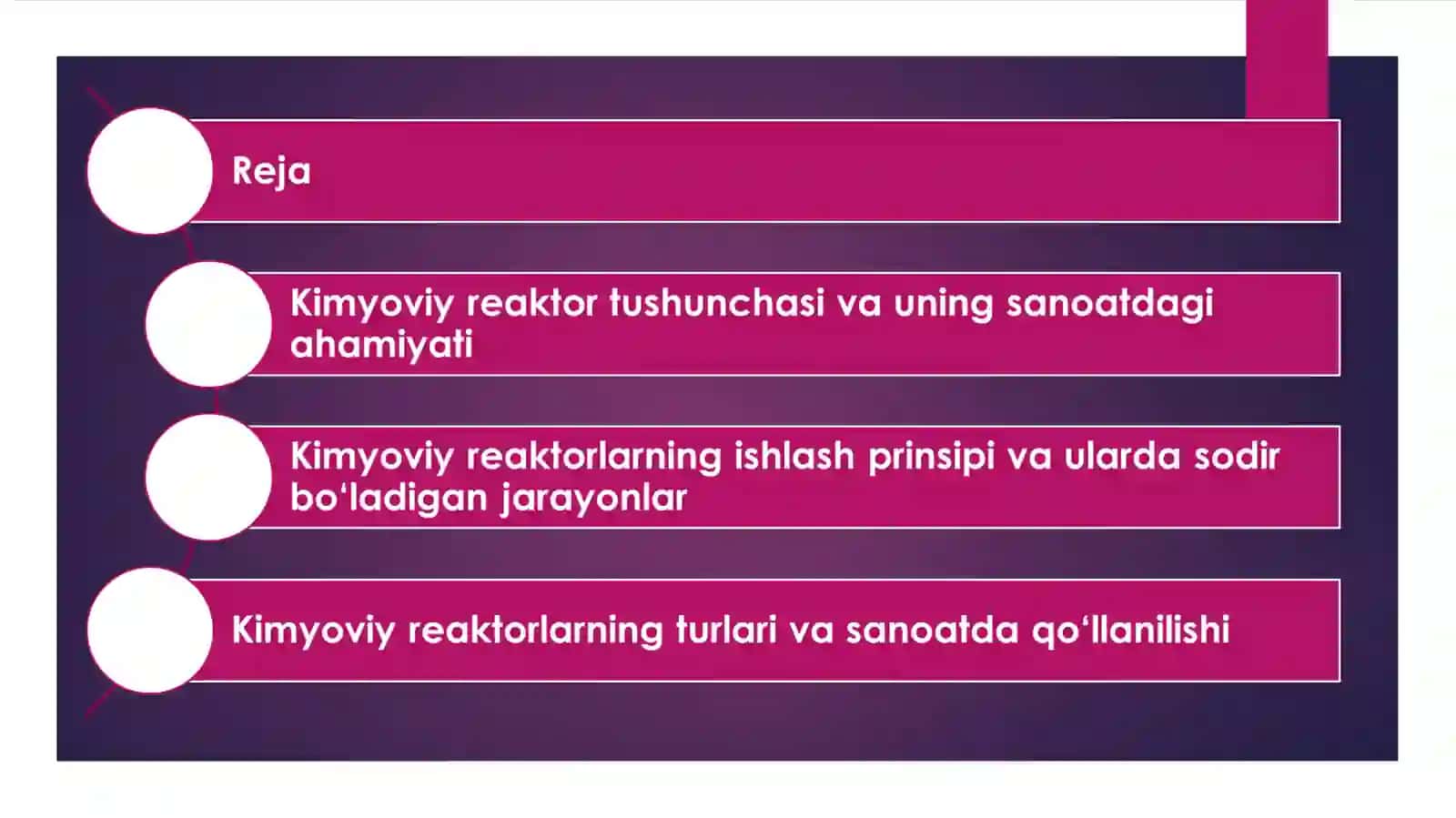 Kimyoviy reaktorlar haqida umumiy tushuncha va ularning turlari 2