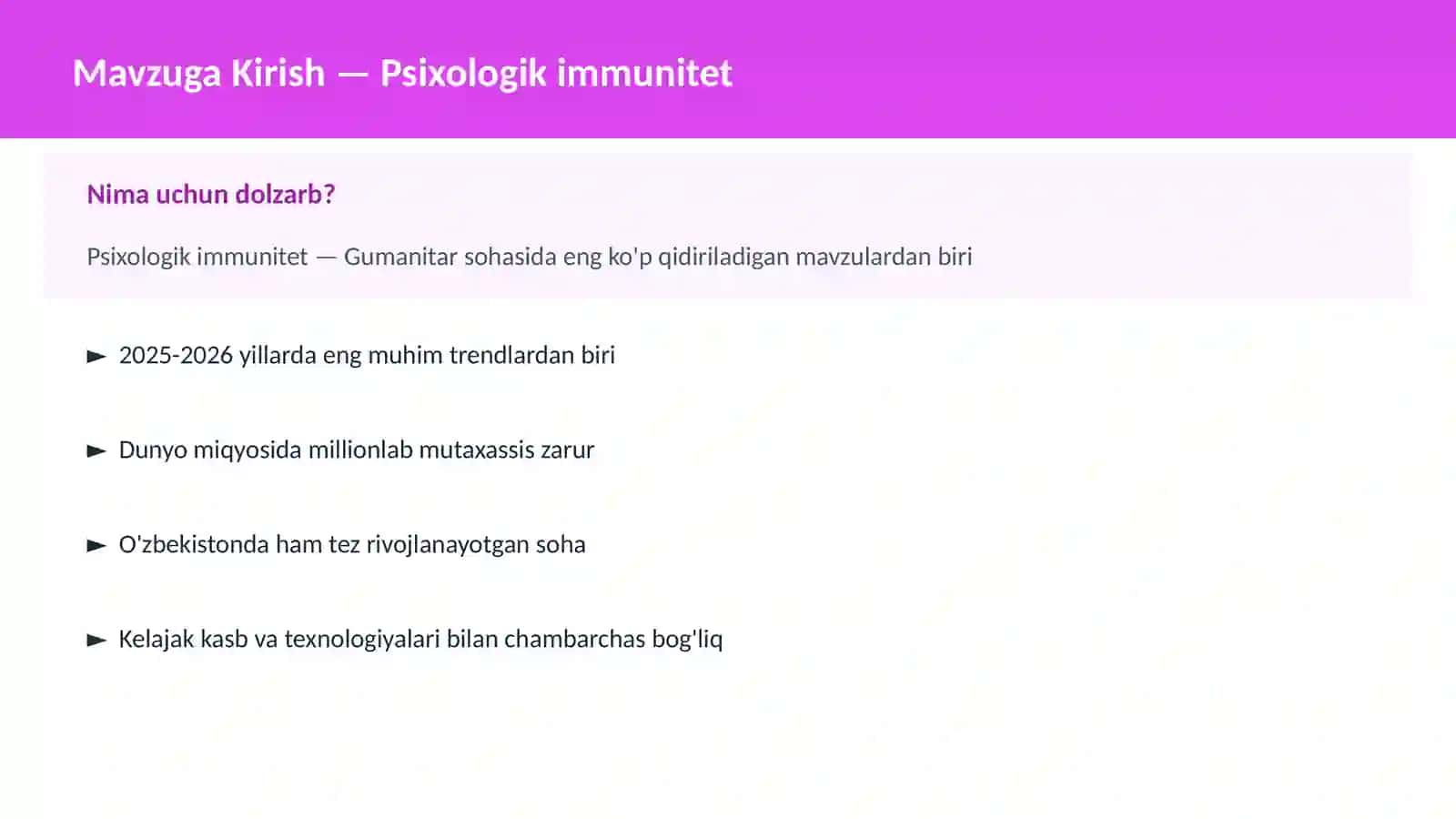 Psixologik immunitet 2