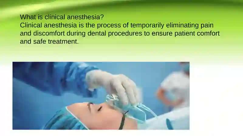 CLINICAL ANESTHESIA IN DENTISTRY 2