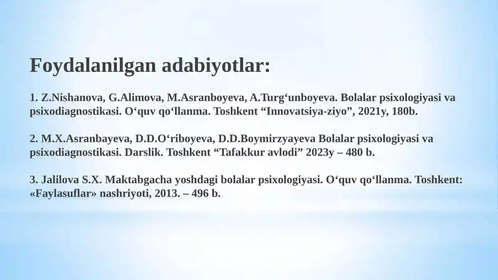 Chaqaloqlik va go‘daklik davrida bolaning jismoniy va ruhiy rivojlanishi 2