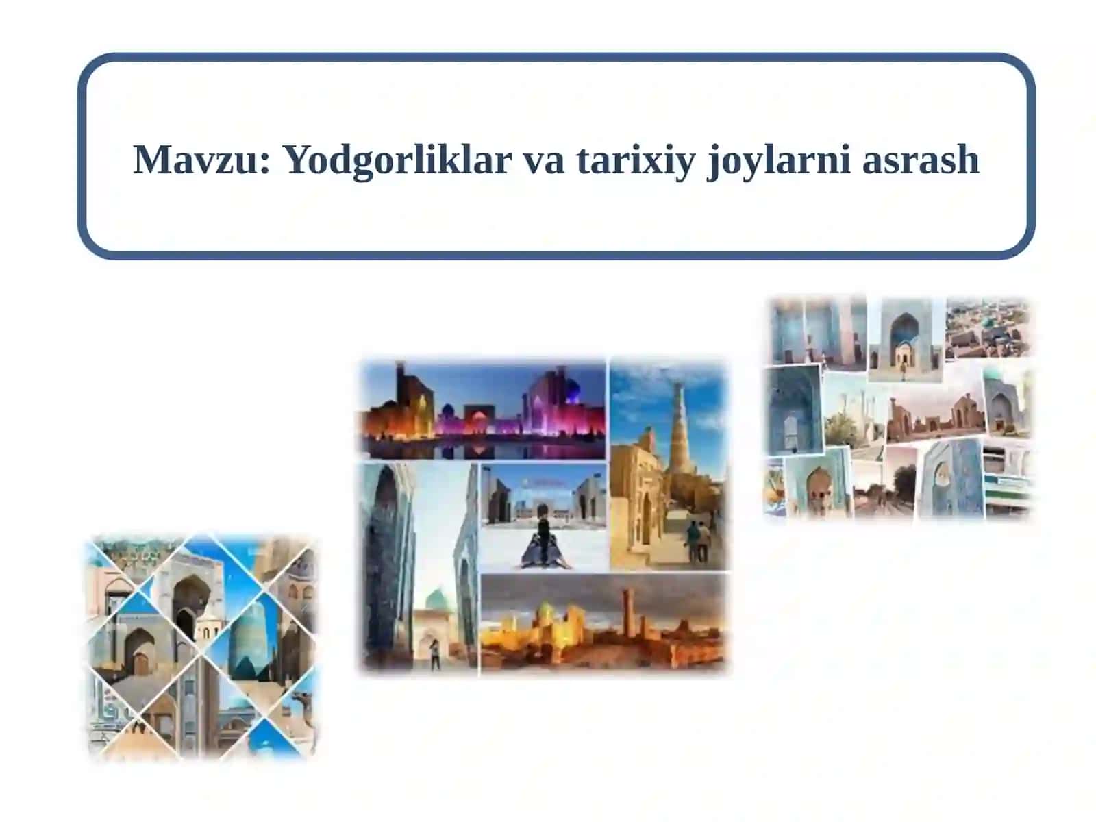 Toshkent Arxitektura-Qurilish Instituti Qurilishni Boshqarish fakulteti 45-22 guruh talabasi Boirova Nargizaning O’zbekiston eng yangi tarixi fanidan tayyorlagan taqdimoti 2