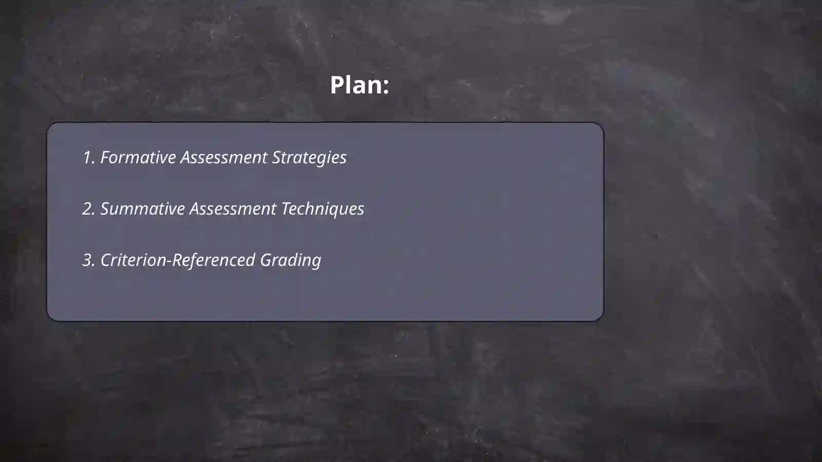 Grading and student evaluation 2