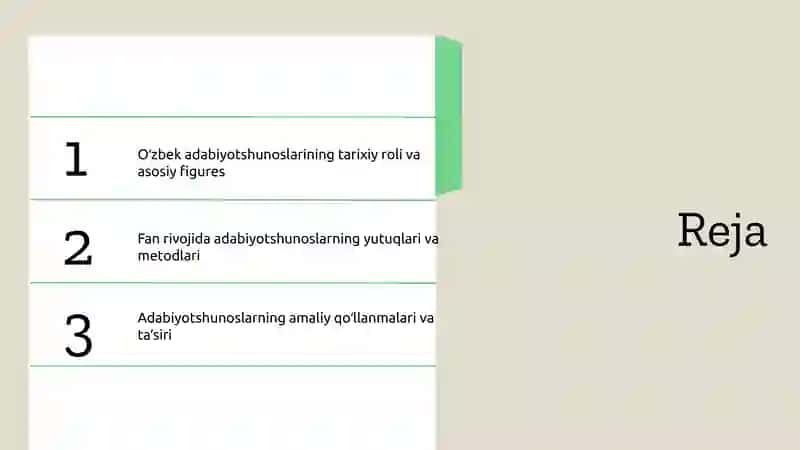 Oʻzbek adabiyotshunoslari va ularning fan rivojida tutgan oʻrni 2