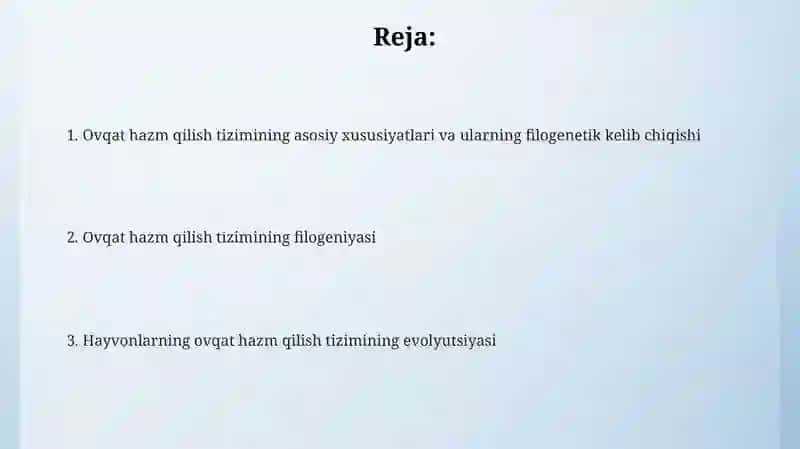 Ovqat hazm qilish tizimi 2