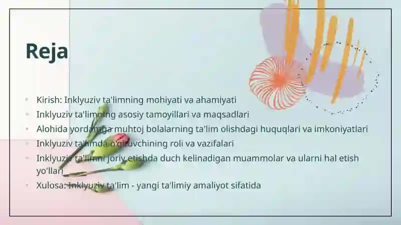 Alohida yordamga muhtoj bolalarning inklyuziv ta’limi yangi ta’limiy amaliyot sifatida 2