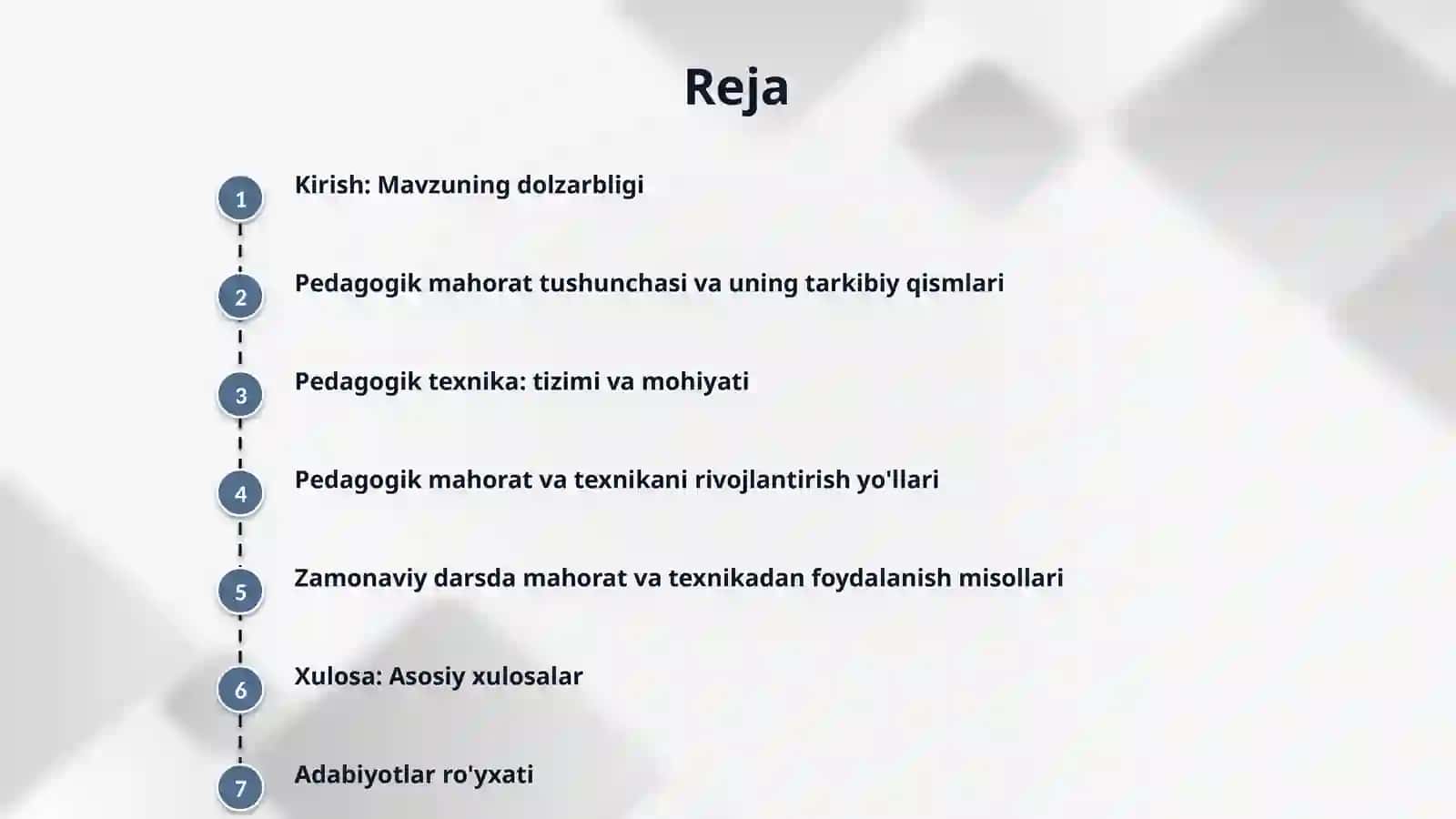Hozirgi zamon pedagogikasida ilmiy pedagogik adabiyotlarda pedagogik mahorat, pedagogik texnika (uning tizimi va mohiyati haqida olg'a surilgan g'oyalar 2