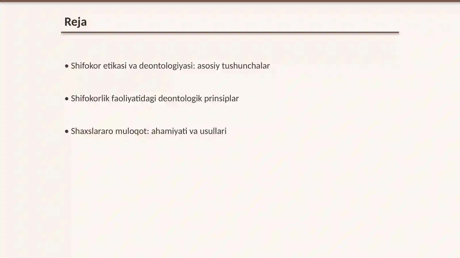 Shifokor etikasi va deontologiyasi 2