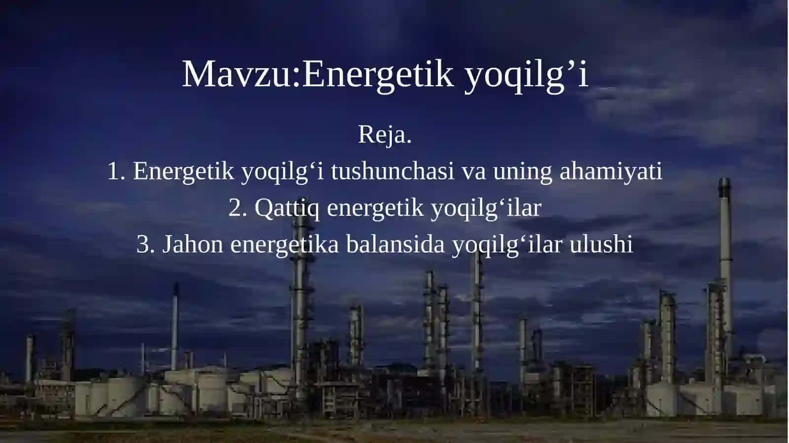 Energetik yoqilgʻi 2