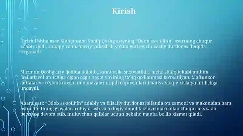 Odob As-Solihin Asari 2