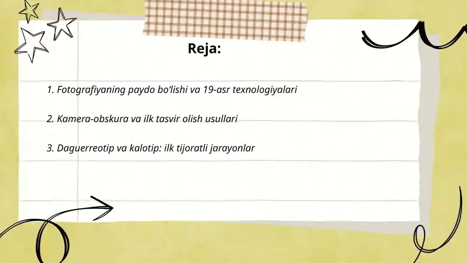 Fotografiya tarixi va janrlari 2