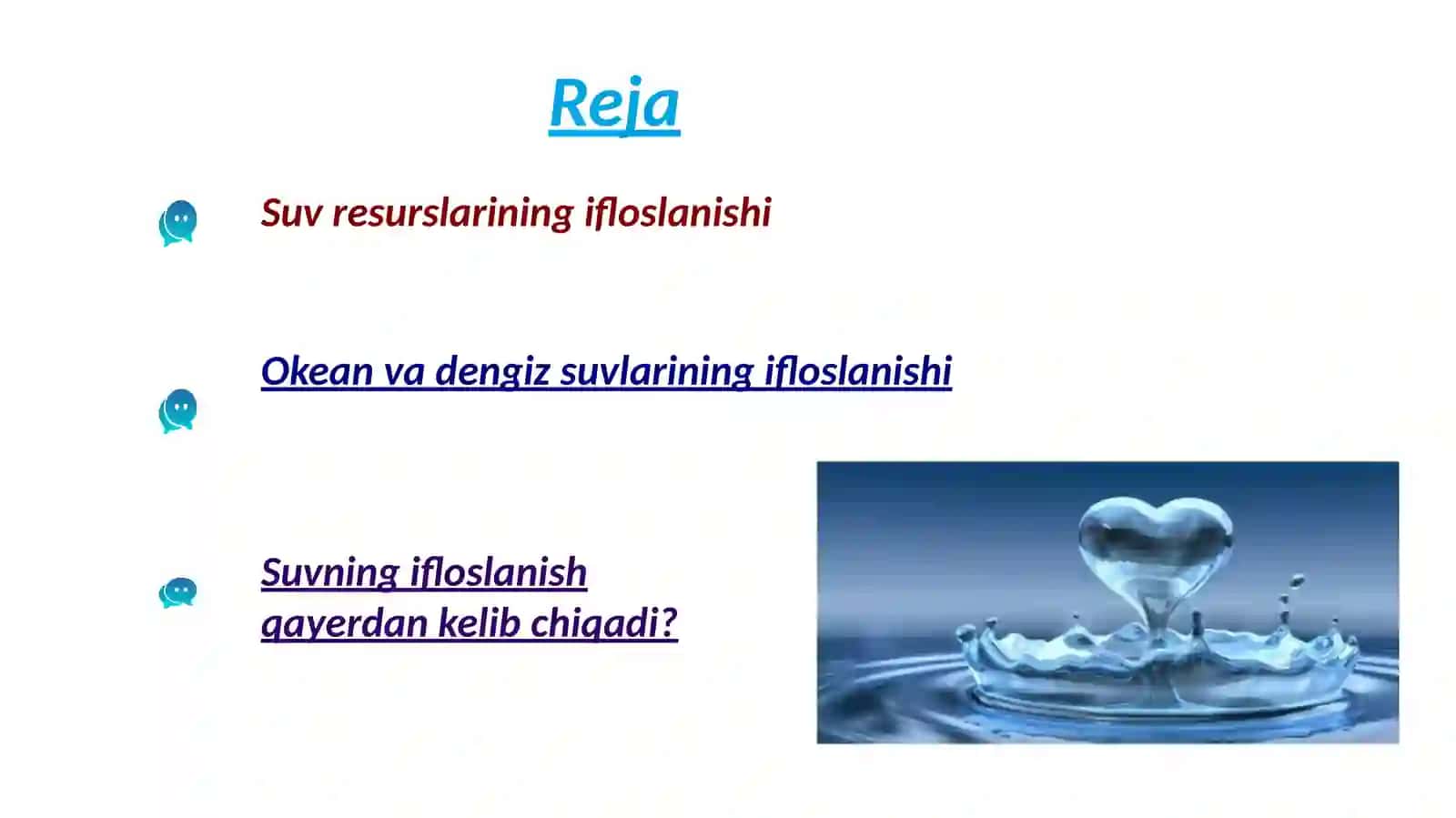 Suvresurslarining ifloslanishi 2