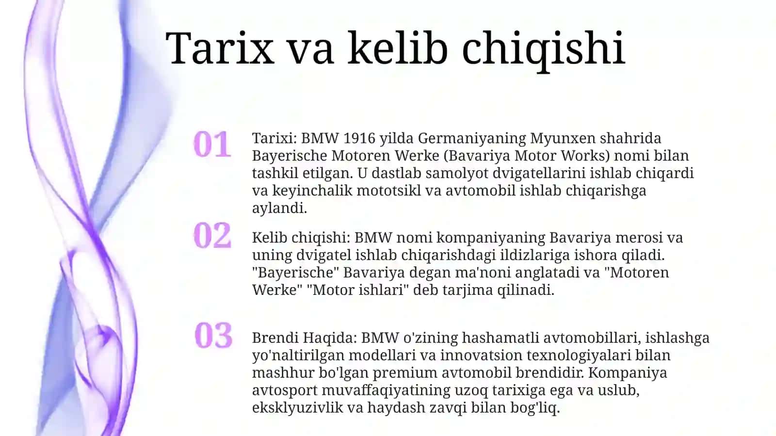 BMW Brendi Haqida 2