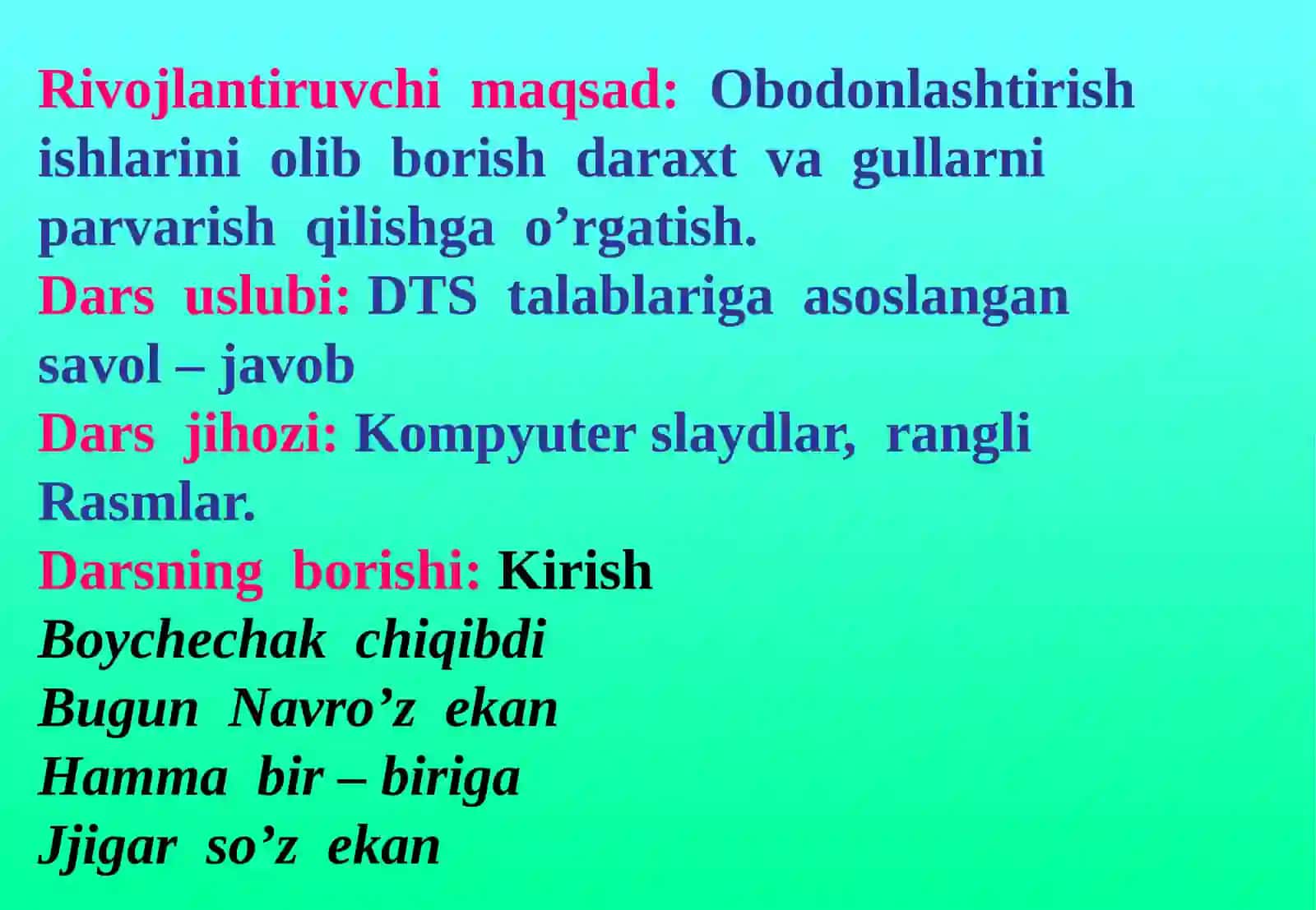 Navro’z bahor bayrami 2