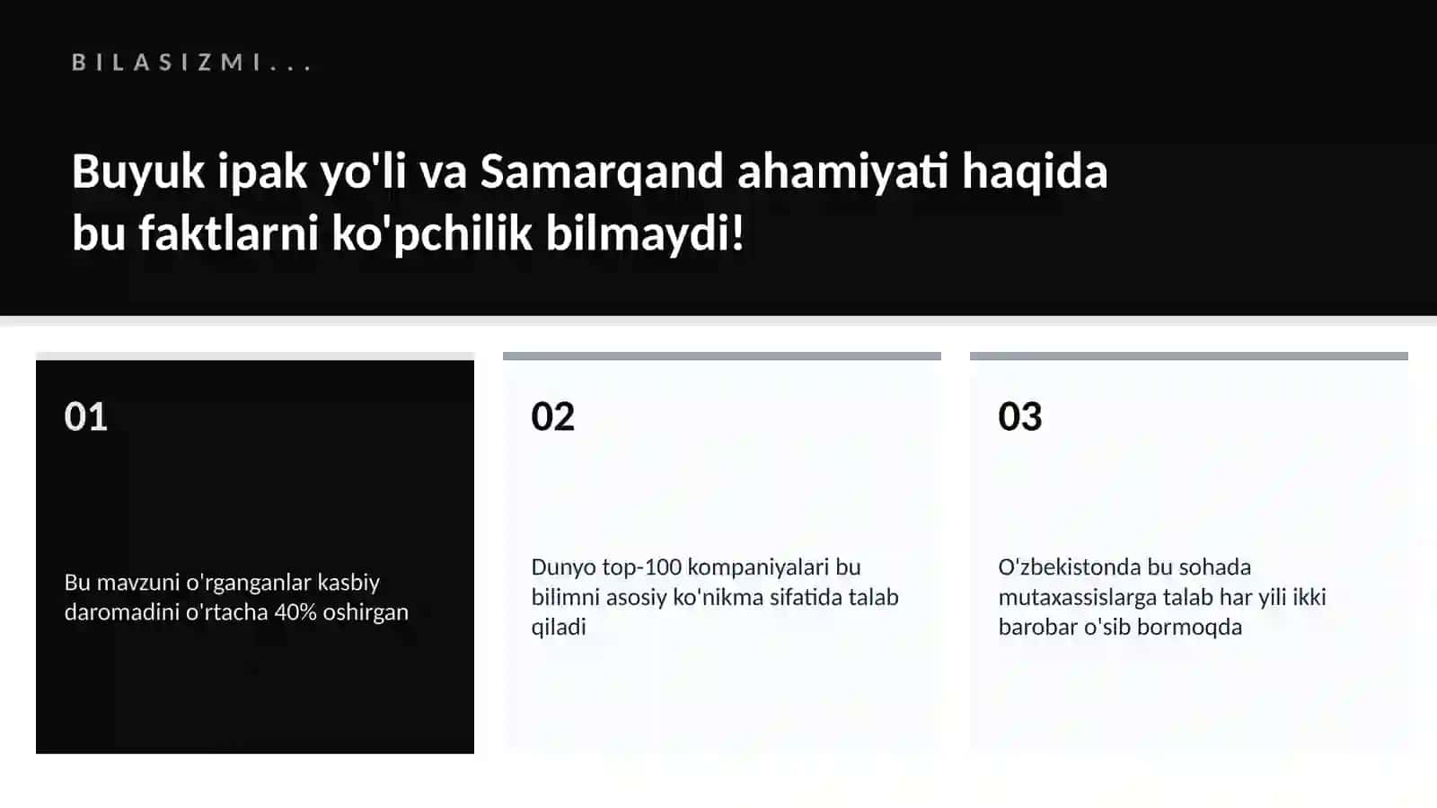 Buyuk ipak yo'li va Samarqand ahamiyati 2