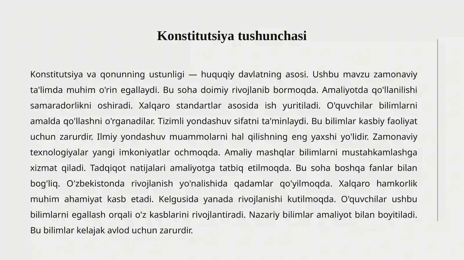Konstitutsiya va qonun 2