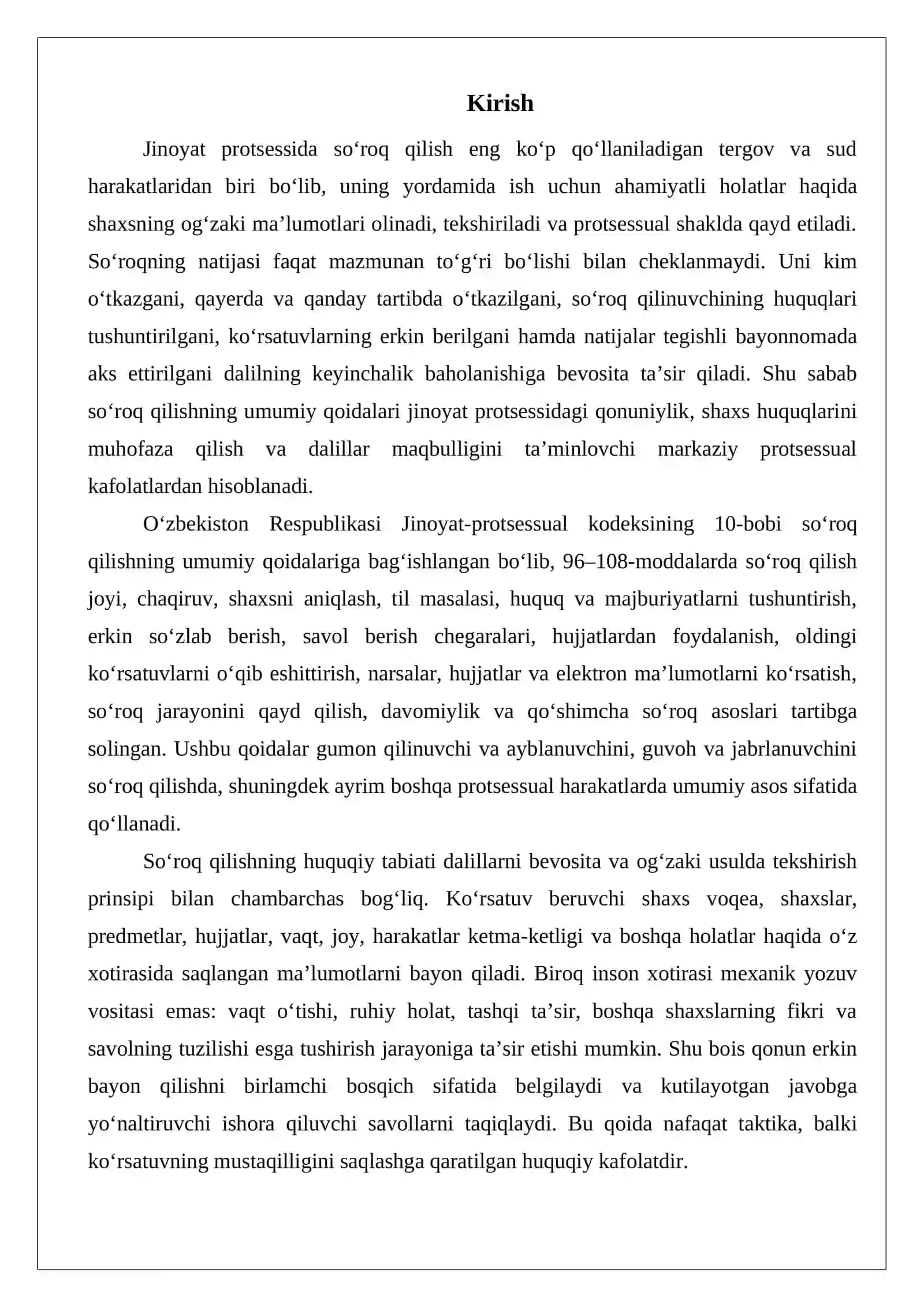 So‘roq qilishning umumiy qoidalari 2