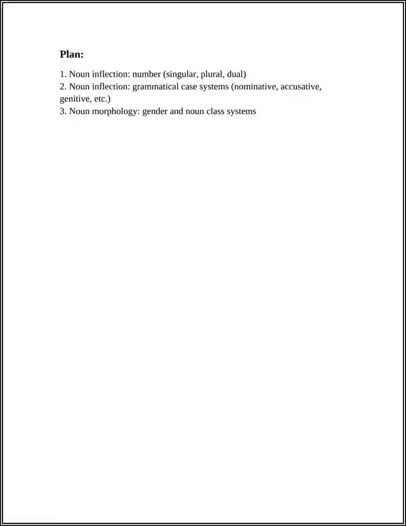 PARTS OF SPEECH MORPHOLOGICAL CATEGORIES 2
