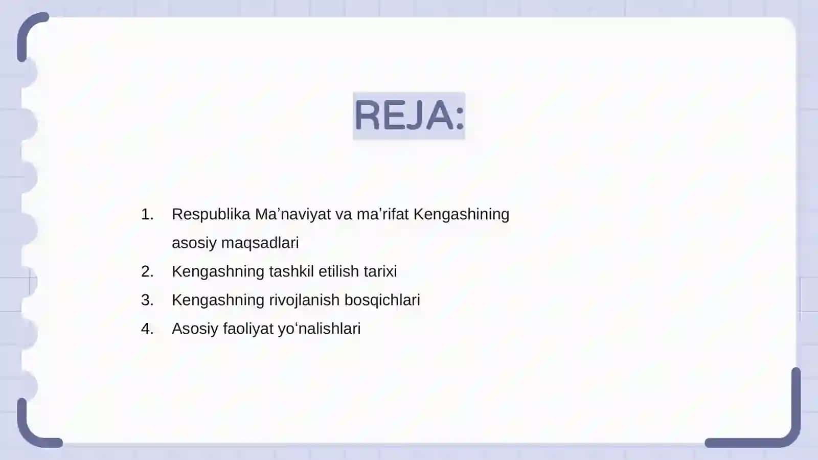 Respublika Maʼnaviyat va maʼrifat Kengashining tashkil etilishi va faoliyati 2