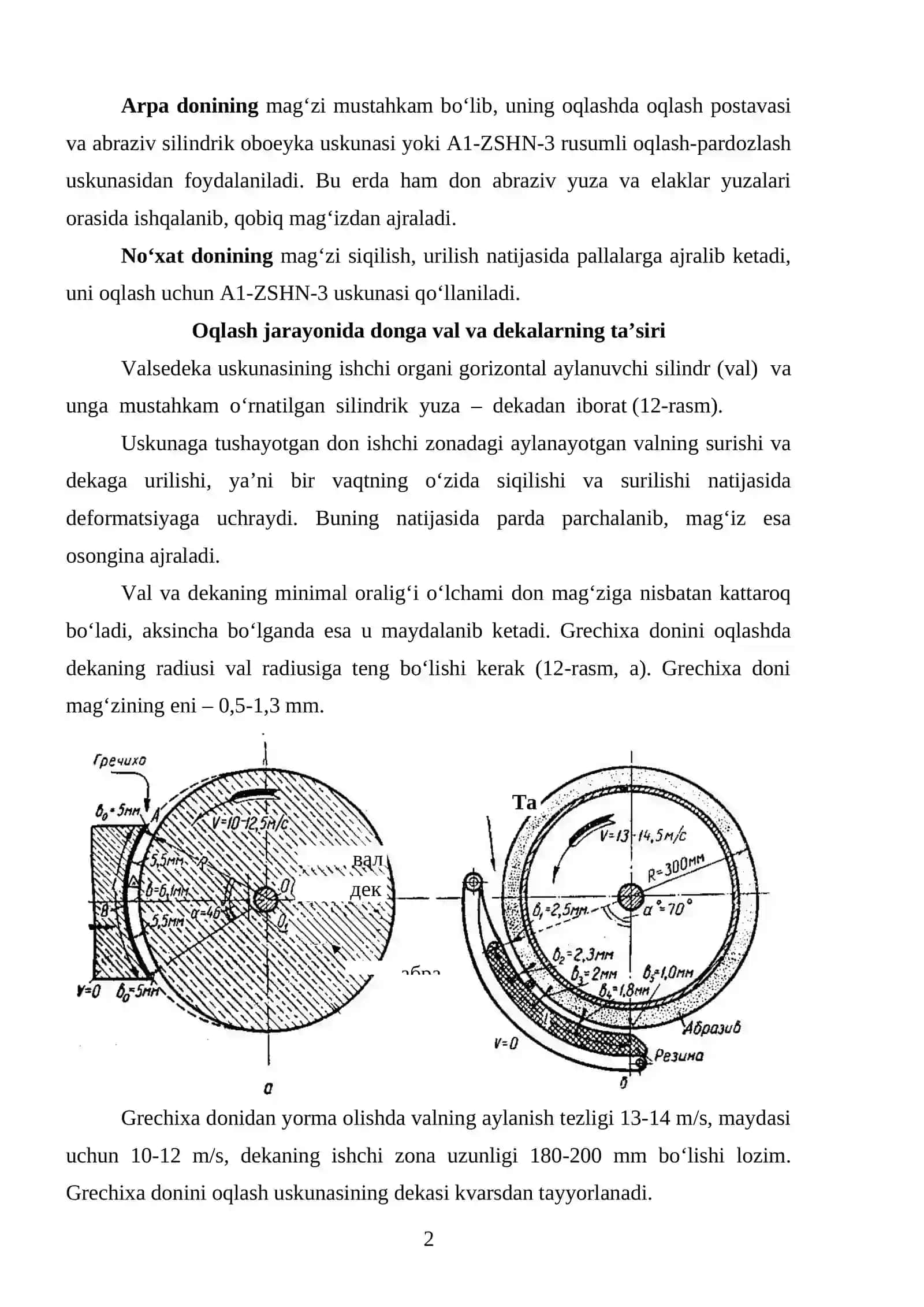 Yorma ishlab chiqarishdagi texnologik jarayonlar 2