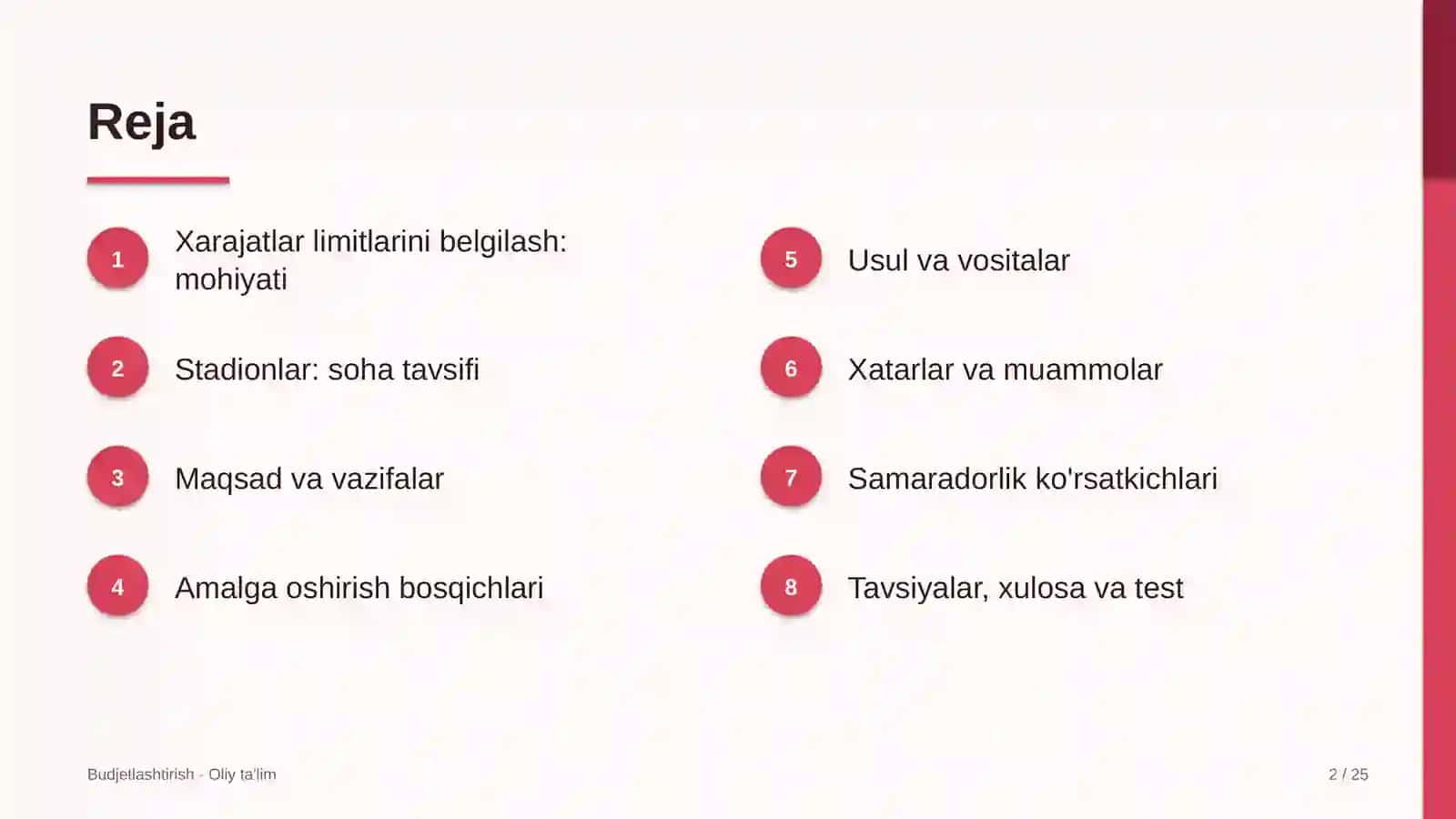 Stadionlarda xarajatlar limitlarini belgilash 2