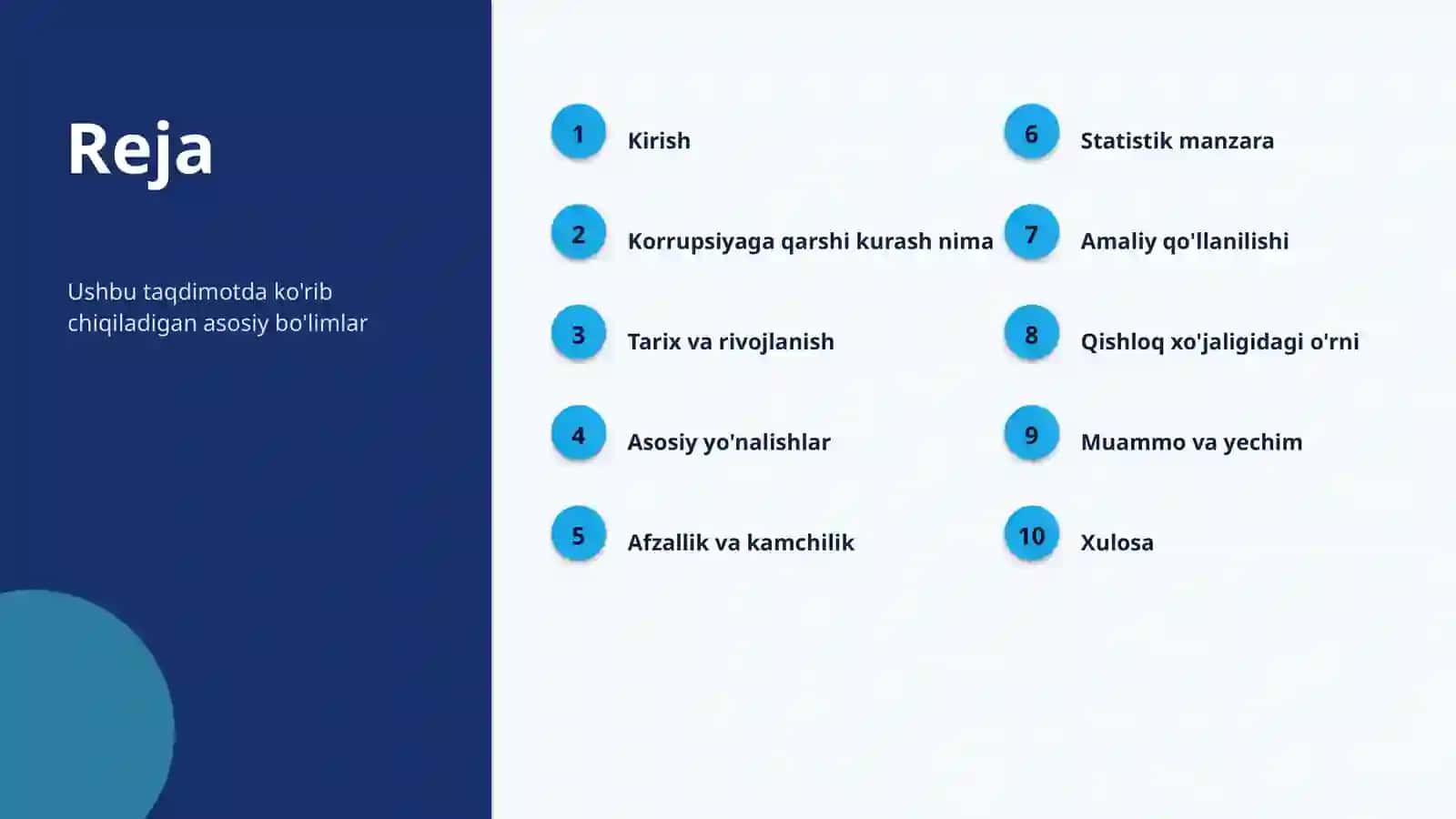 Korrupsiyaga qarshi kurash 2