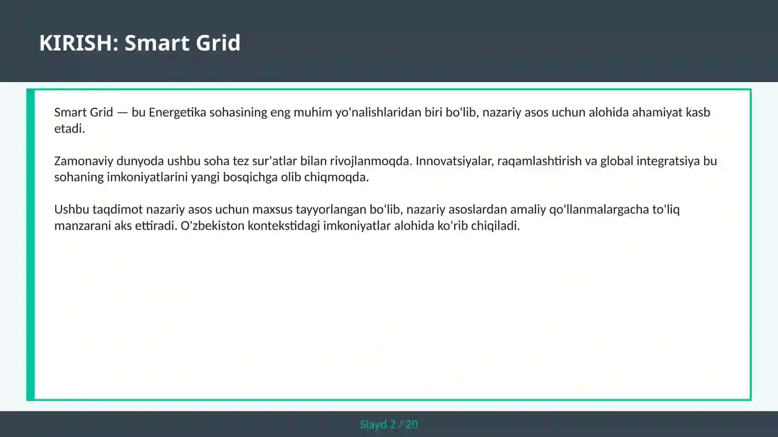 SMART GRID 2