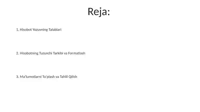Referat yozishda etibor berish lozim bolgan talablar 2