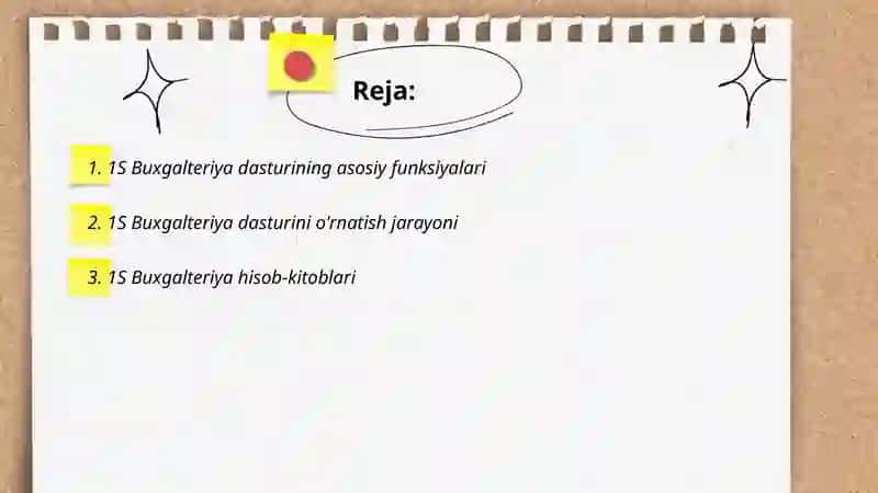 1S Buxgalteriya dasturi 2