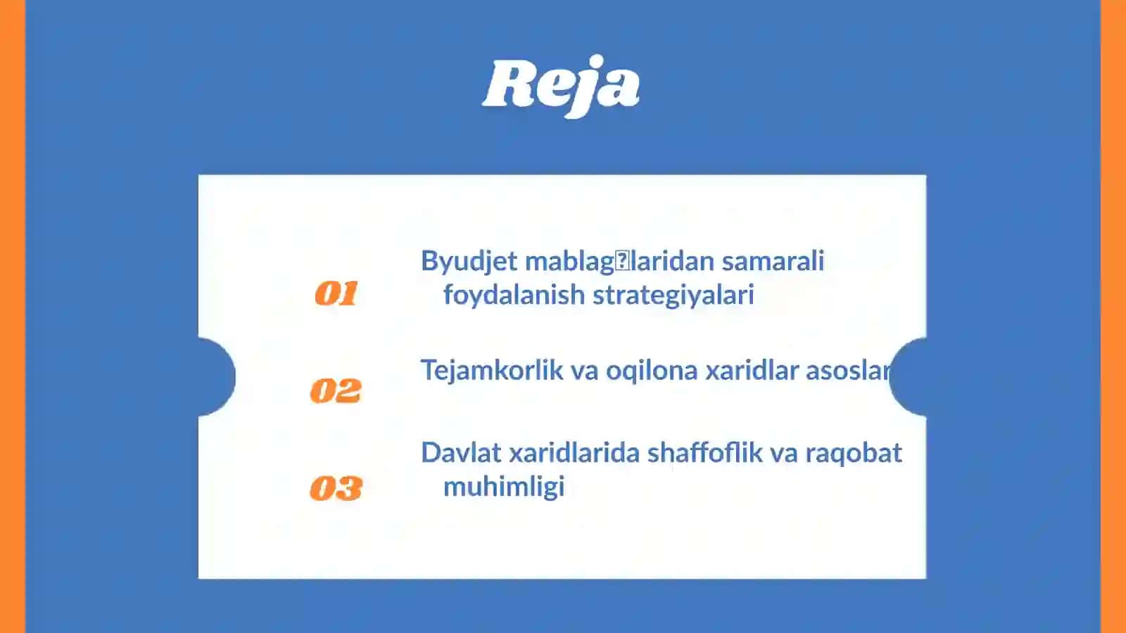 Byudjet mablag‘laridan foydalanish strategiyalari 2