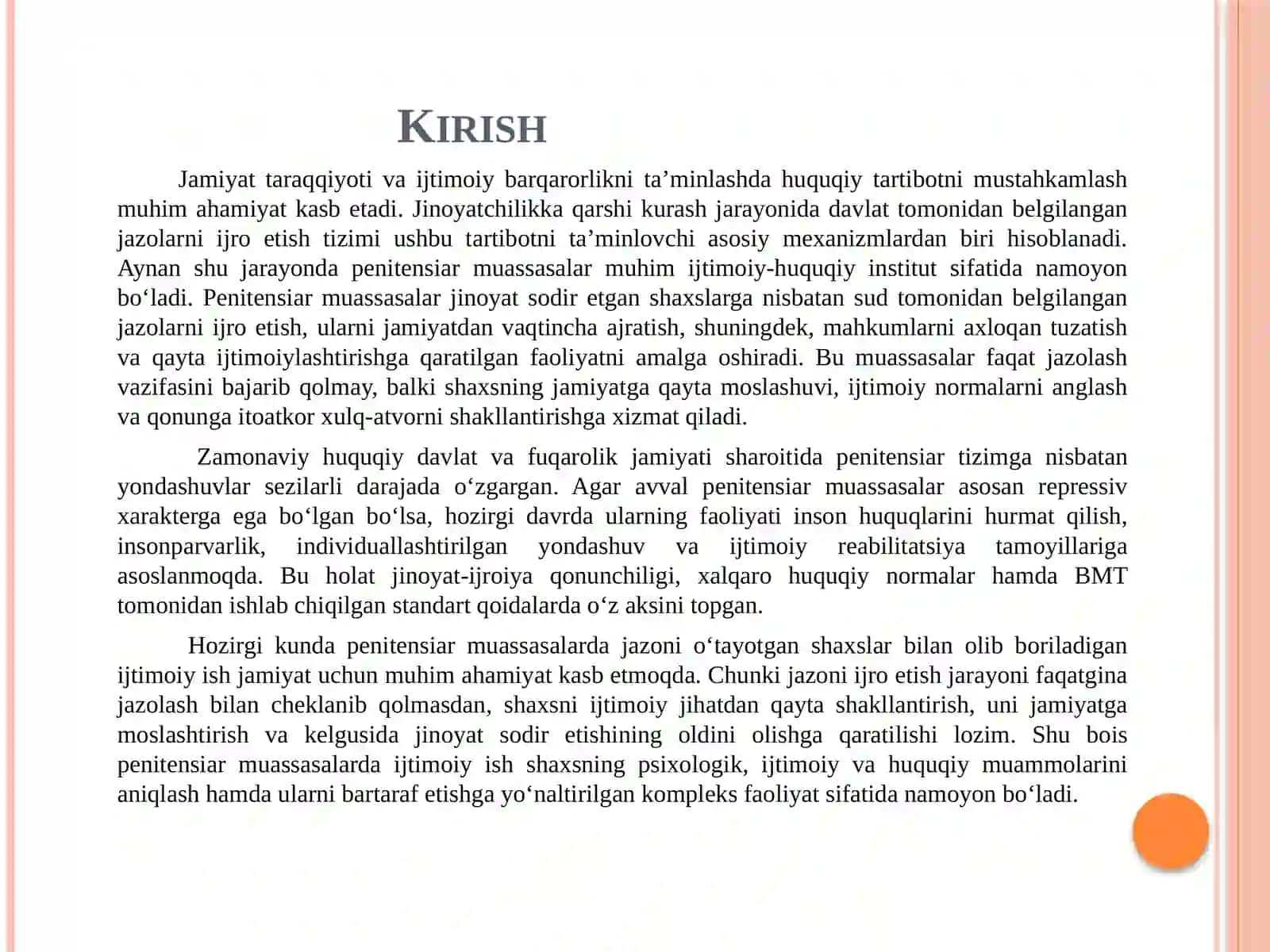 penitensiar muassasa tushunchasi va shakllari 2