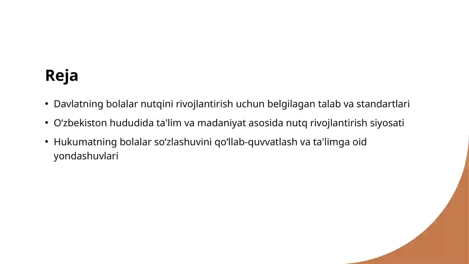 Bolalar nutqini oʻstirishda qoʻyilgan davlat talablar 2