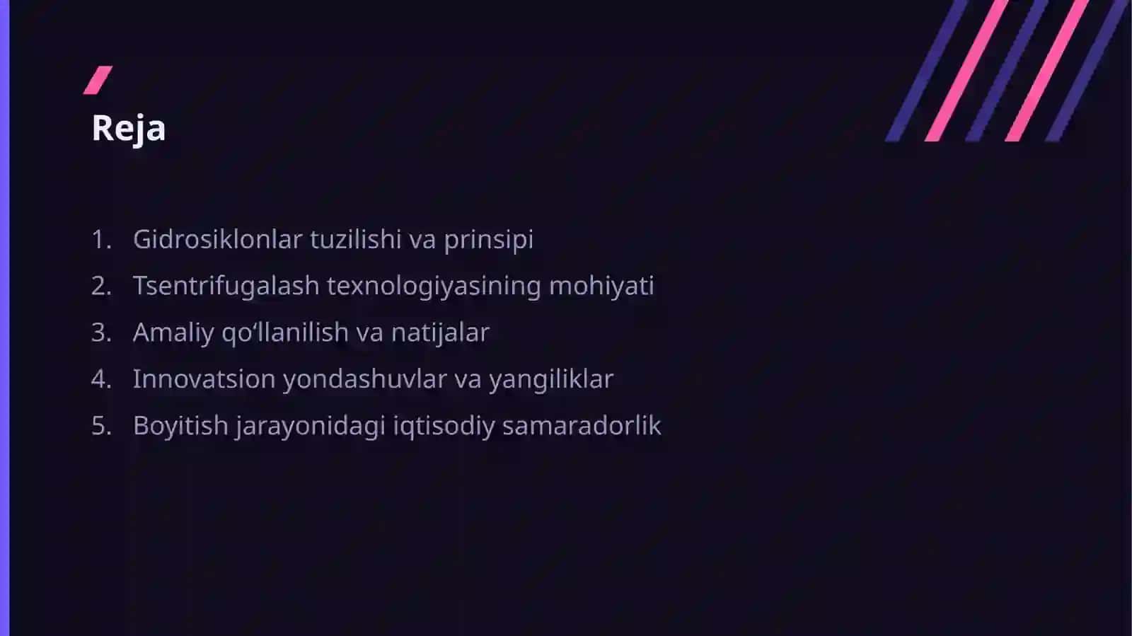 Gidrosiklonlar tuzilishi va ishlash prinsipi 2