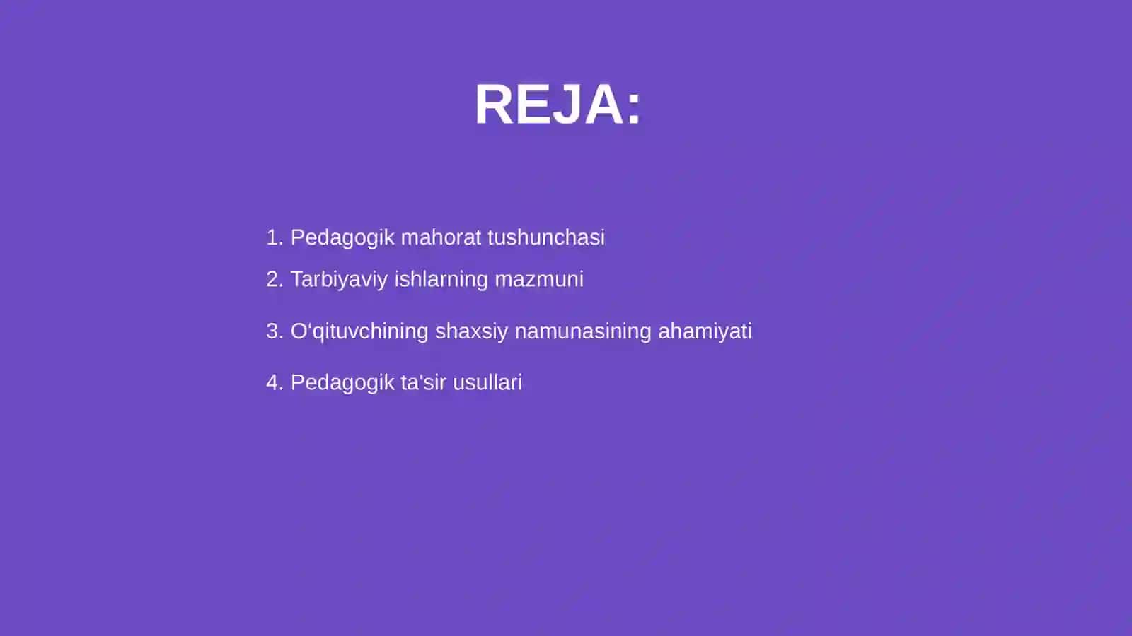 Tarbiyaviy ishlarni amalga oshirishda pedagogik mahoratning roli 2