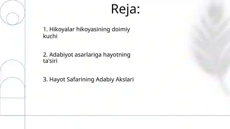 Hayot va adabiyot 2