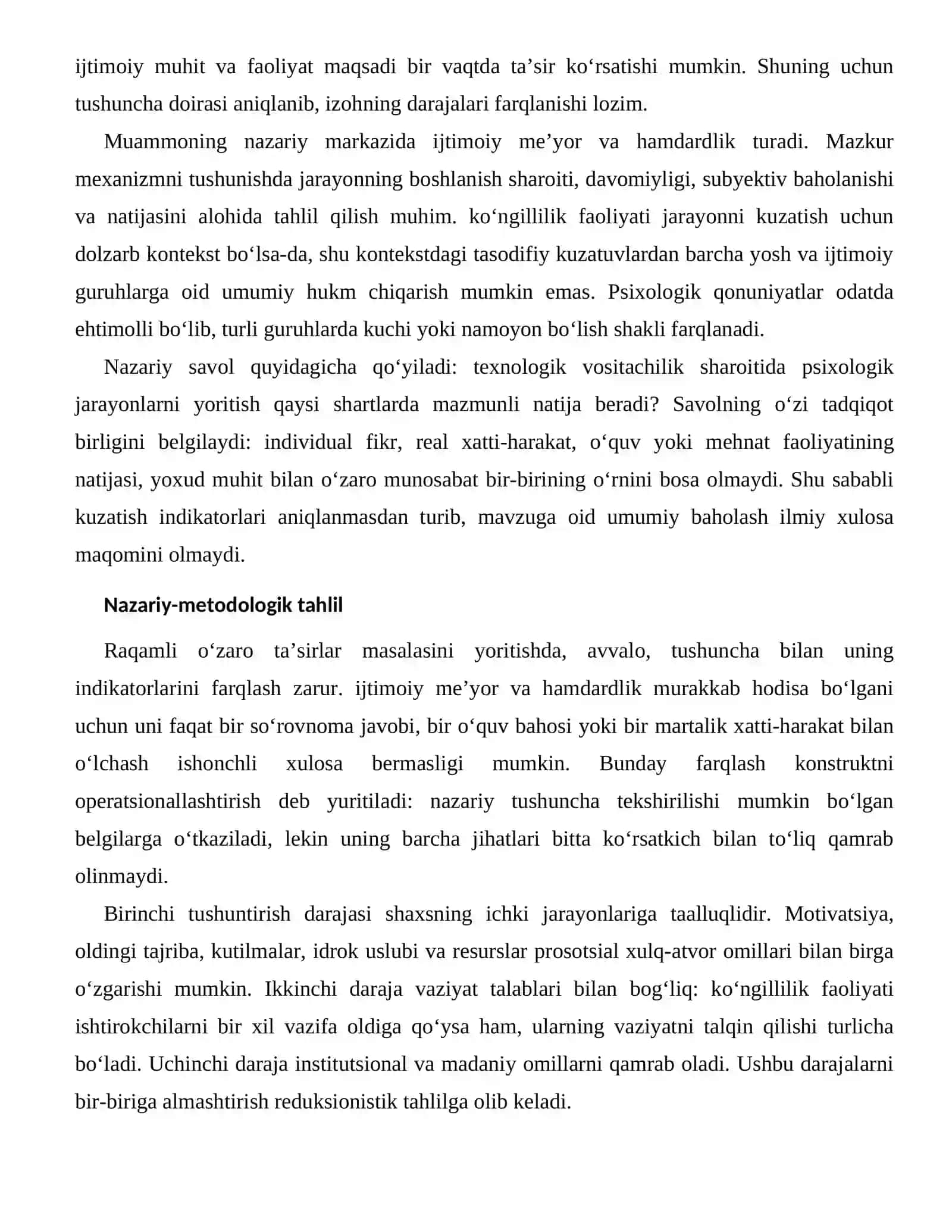 PROSOTSIAL XULQ-ATVOR OMILLARI — RAQAMLI MUHITDAGI XUSUSIYATLARI 2